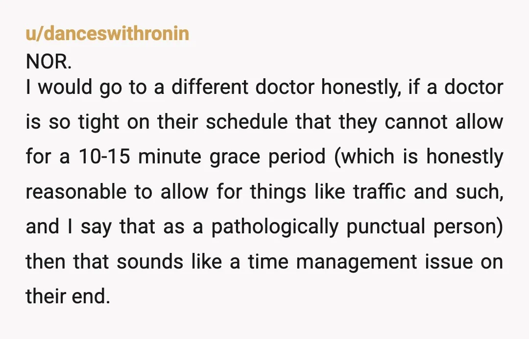 u/Full-Statement-9255 The doctor was out of line here, but she was probably just having a bad day. She kind of alluded to it with the "it's just early" comment. Whether...