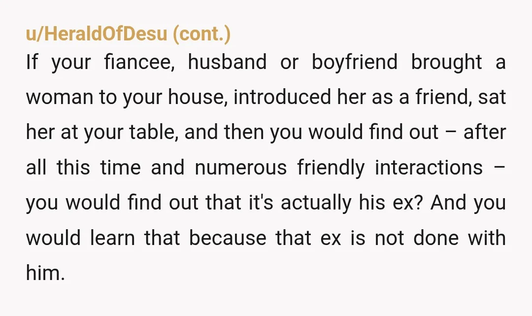 u/SLOWAWAYTODAY
Where did this attempted kiss occur? Drunk in public? Your house? Hotel room? How long did she engage this person while drunk and flirting?
