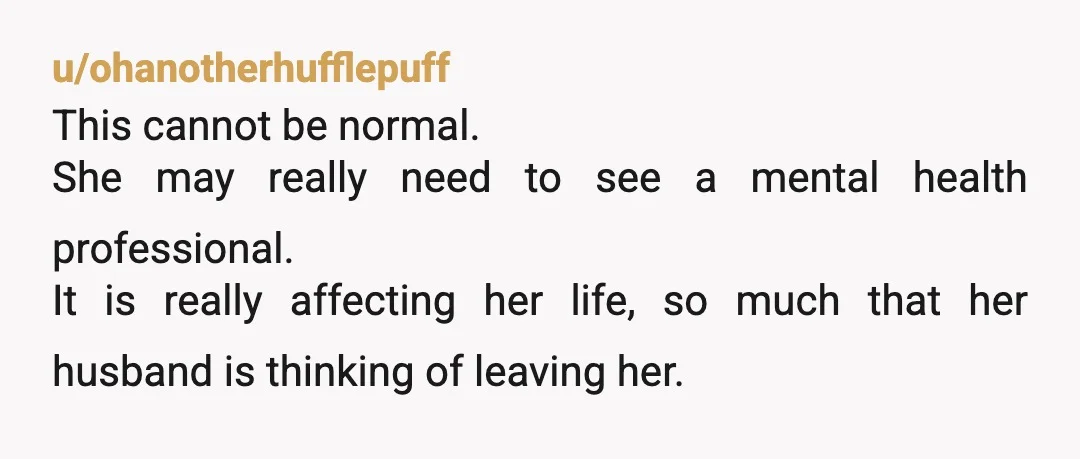 u/pitbull_kitten
Did she type this or you? It’s a LONG read...
Why did you marry her if she talks so much it annoys you?