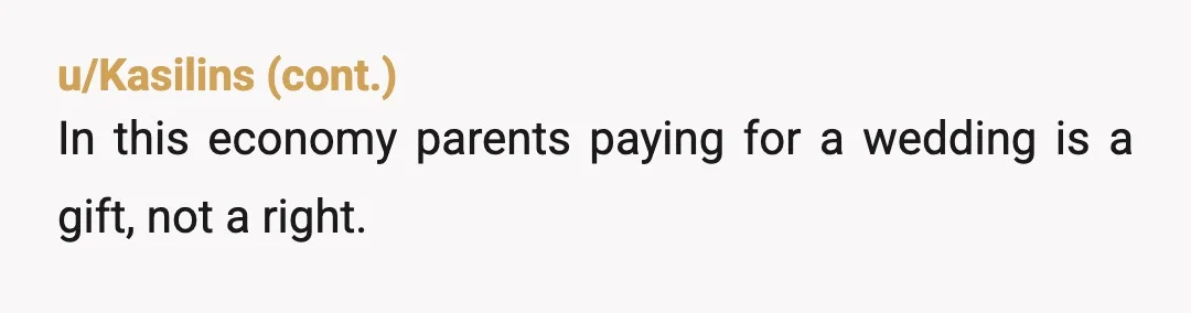 u/LastEntertainment787 Tell her that you aren't your dad and are saying no. They aren't invited and will not be allowed into the venue if they show up. Tell your dad,...