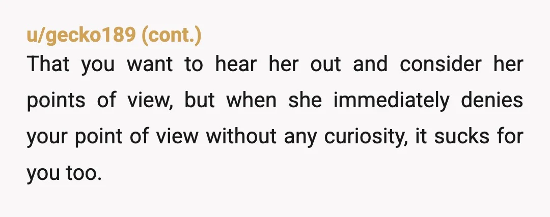 u/lickmysackett
There actually was a scientific case - 3 women had a baby. So she’s not wrong.