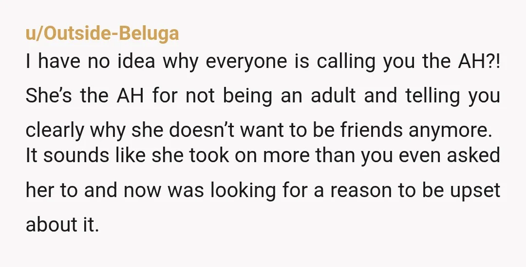 u/Perfectly-Unperfect9 Info : your best friend plan your wedding and was not your Maid of honour or bridesmaids? Was she at the honor table ? You really don't do anything...