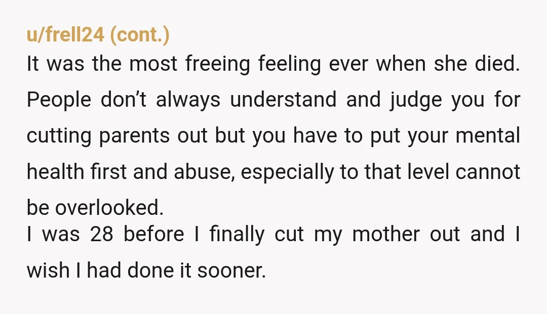 u/maestromeow I've never met someone else who has a story similar to mine. My mother destroyed mine and my sister's clothes often after coming home from binge drinking. She'd drive...