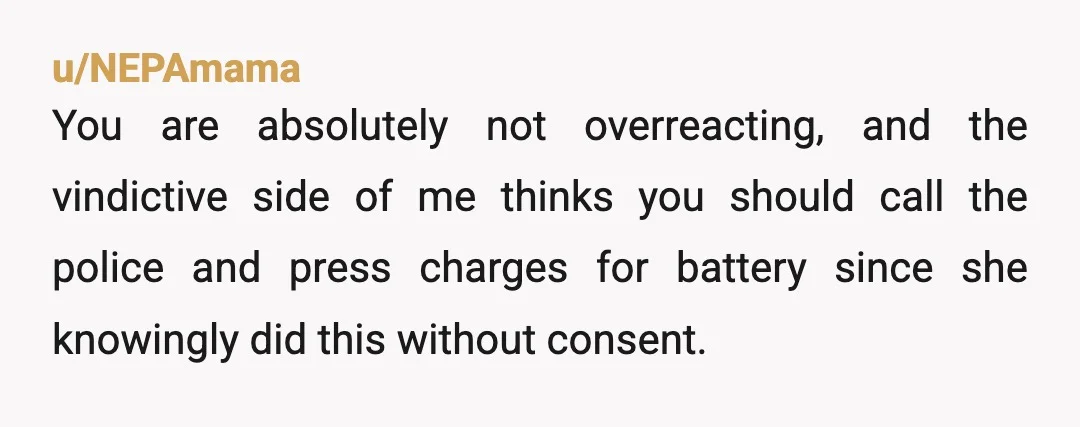 u/Ad-HominEminem NOR- People like MIL see everything as a personal attack because they aren’t used to taking any accountability for their actions, and they see accountability as an insult to...