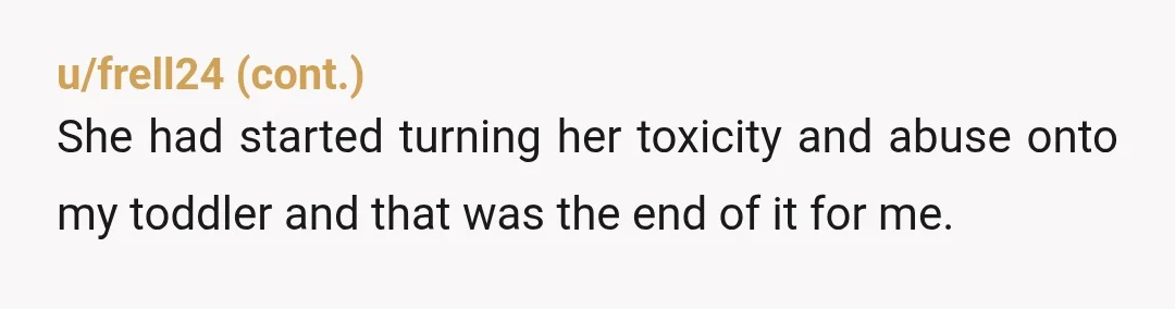 u/HarrisonFordsBlade This is heartbreaking. Certain STDs can cause personality changes like this. If only she had gotten diagnosed early she might never have gone over the deep end. I know...