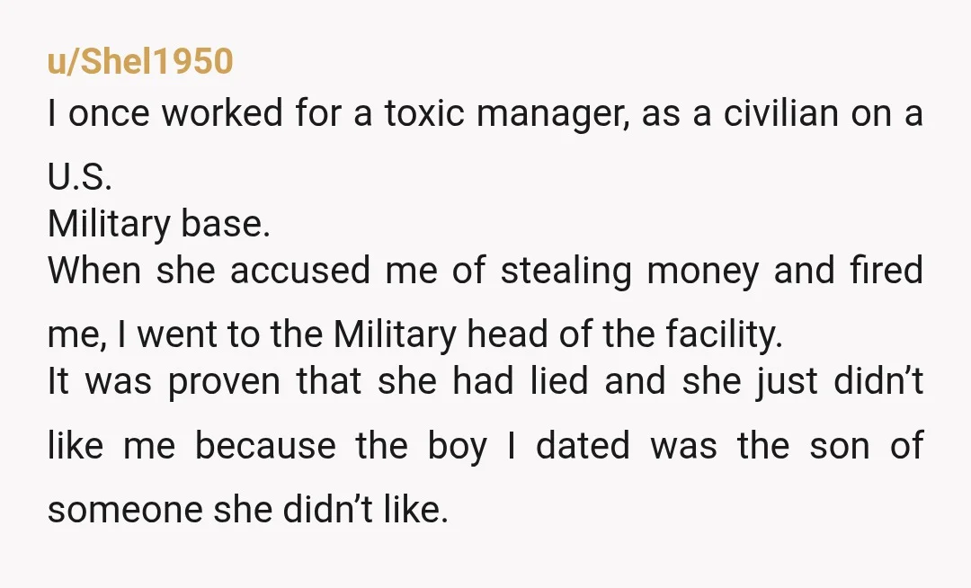 u/123cong123
You were brave to stand up for yourself.
But your bravery has and will help countless other people, both directly and indirectly.