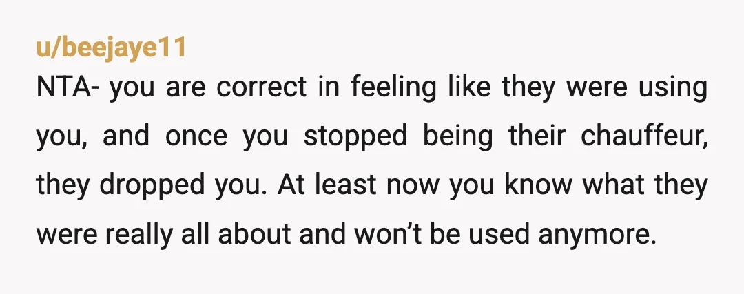 u/CuddlePupp Tentative & slight YTA, not for how you feel but did you even have a discussion with them about your expectation they learn and stop mooching off of you?...