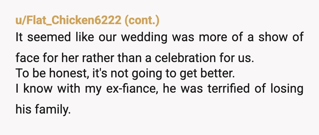 u/SeptemberSoup NTA. And your fiance's relationship with his parents is already damaged. Either he stays firm and the parents get angry, or he gives in and resents them from now...