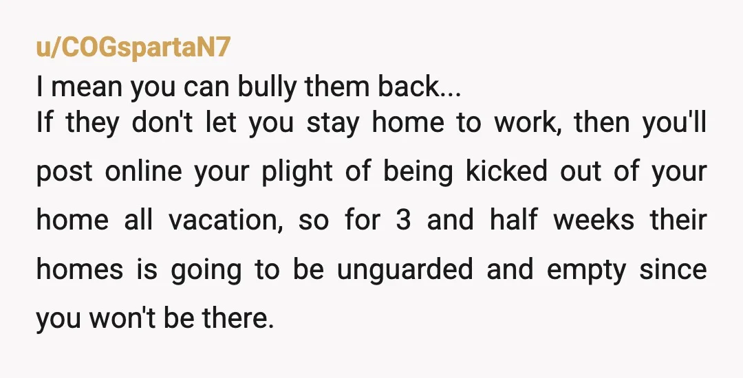 u/cir49c29 NTA. Especially since there's a damn good chance that if you said no shifts in December in a retail job, you'd never get shifts again. So you'd be losing...