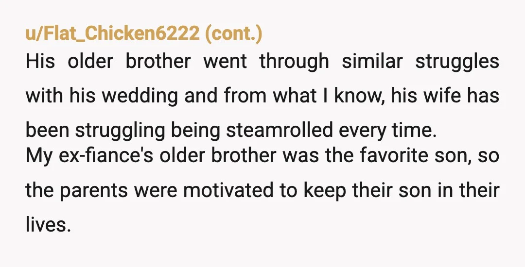 u/nightm4ress YTA to yourselves. You actually did let them control the guest list once you caved in to the 20 extra people. It was game over once you agreed to...