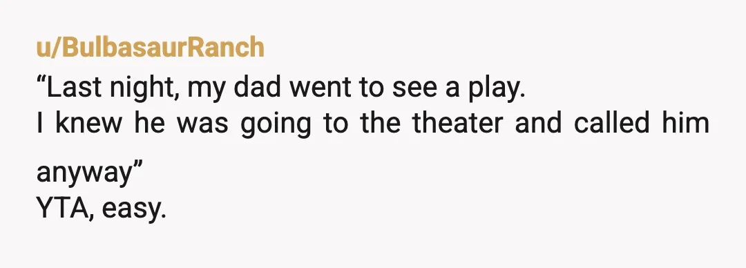 u/YouSmugMotherFucka YTA Maybe he’s right. I will admit that when my slats literally collapsed under me and my mattress fell through the bed frame onto the floor, I felt terrified,...