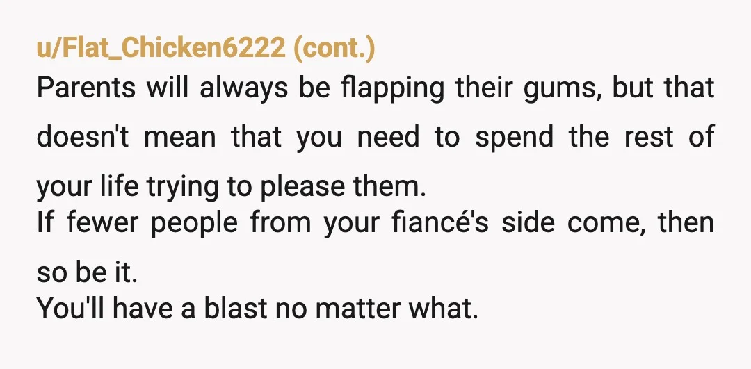u/Wild-Orange-219
Tell them to stay home if they can’t respect your decisions.