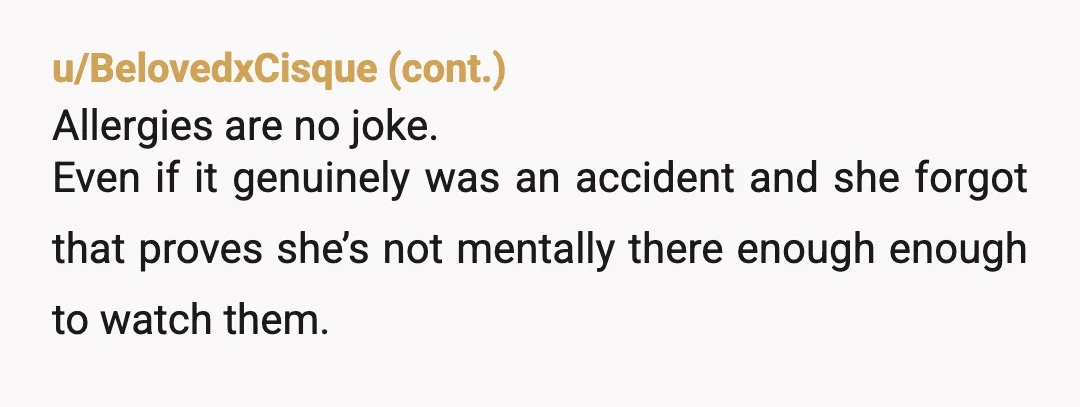 u/archiangel NOR I am sorry this happened to you and your child and hope a medical discovery soon will help him in the future. I am also amazed at your...