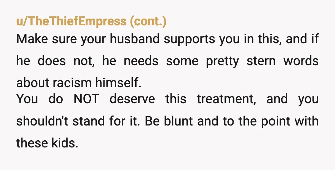 u/PennyandtheBrain YWNBTA if you went forward with any of these ideas, and you handled this a lot nicer than I would have, and I’m not Chinese. They sound like horrible...