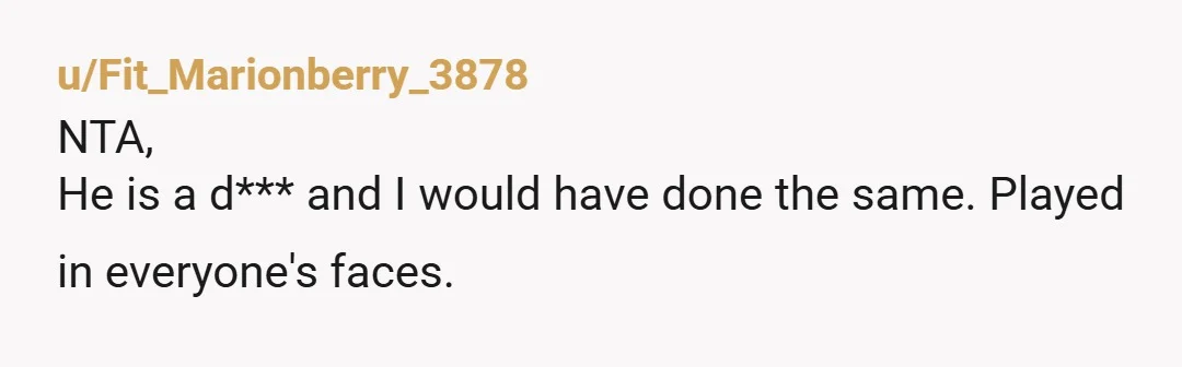 u/atmasabr "So, did I take my response too far or should I just continue calling this friendship done for good?" NTA. Too far? No. Maybe too fast, I wouldn't expect...
